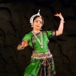 Mamallapuram 096 - Spectacle danse - Danseuse - Inde