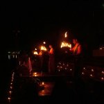Benares Varanasi 299 - Puja du soir Godaulia - Inde