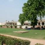 Delhi Red fort 011 - Jardin - Inde