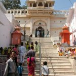 Jaipur 026 - Pushkar temple Brahma marche - Inde