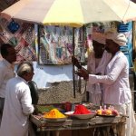 Jaipur 069 - Pushkar - Vendeur rituel - Inde