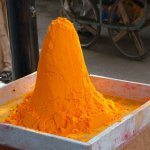 Jaipur 029 - Pushkar - Poudre orange - Inde